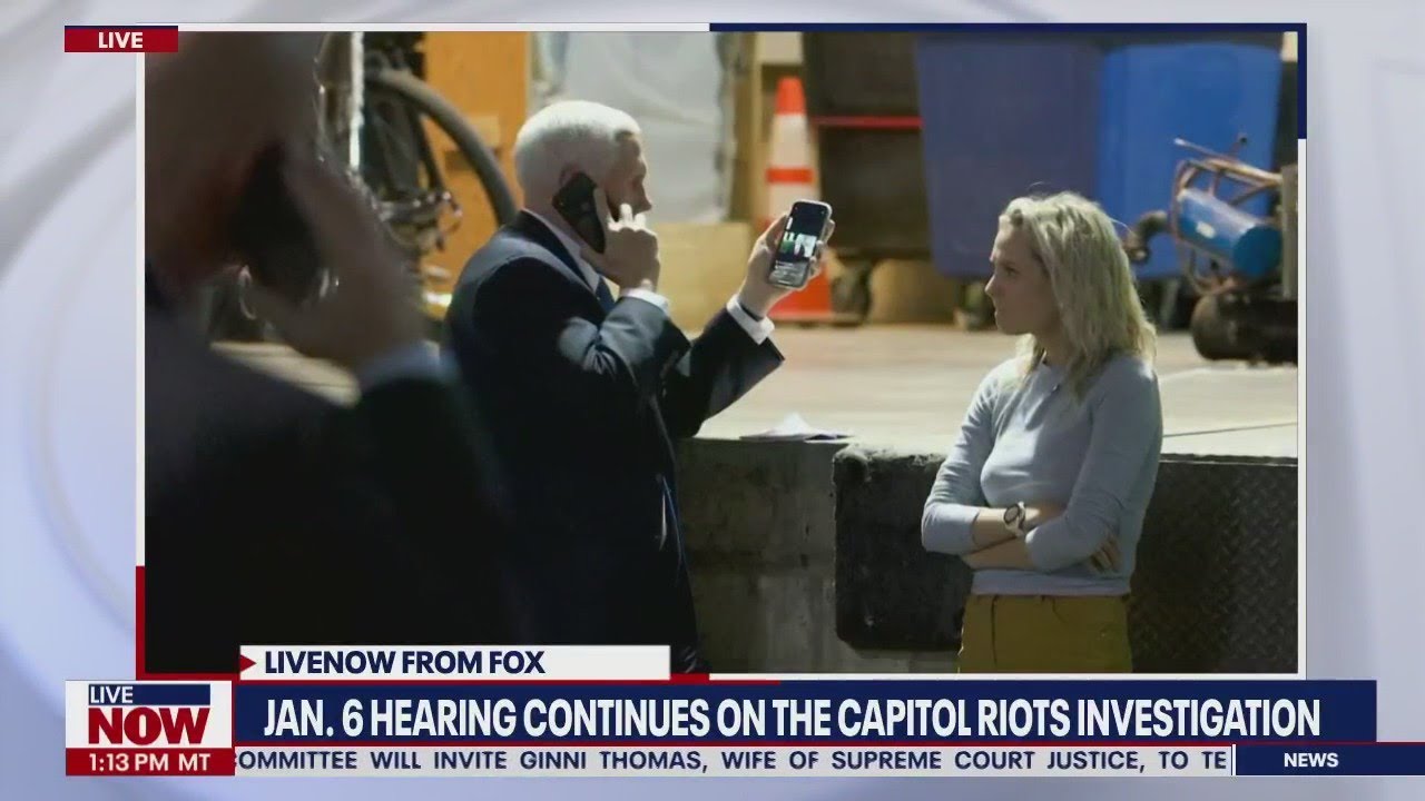 Pence's close call: Jan 6 mob came within 40 feet of VP during Capitol riot | LiveNOW from FOX