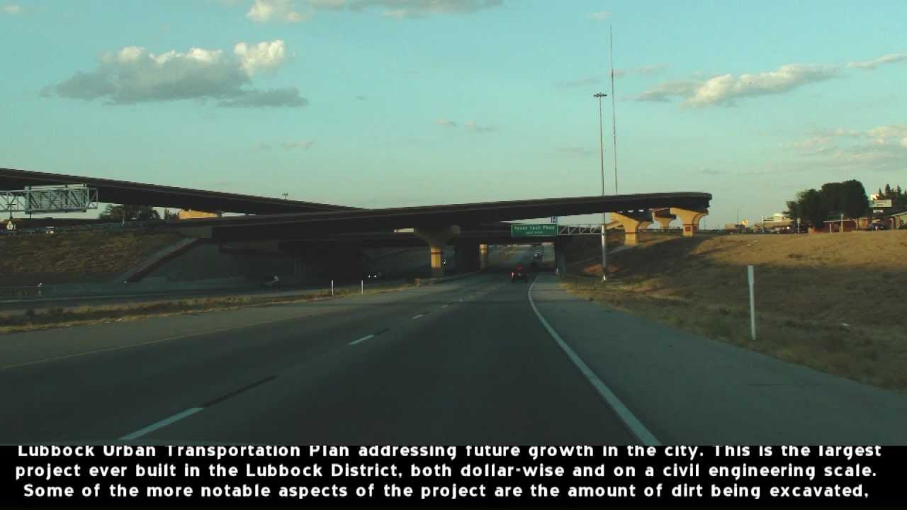 US 62&82 Lubbock, TX Marsha Sharp Freeway
