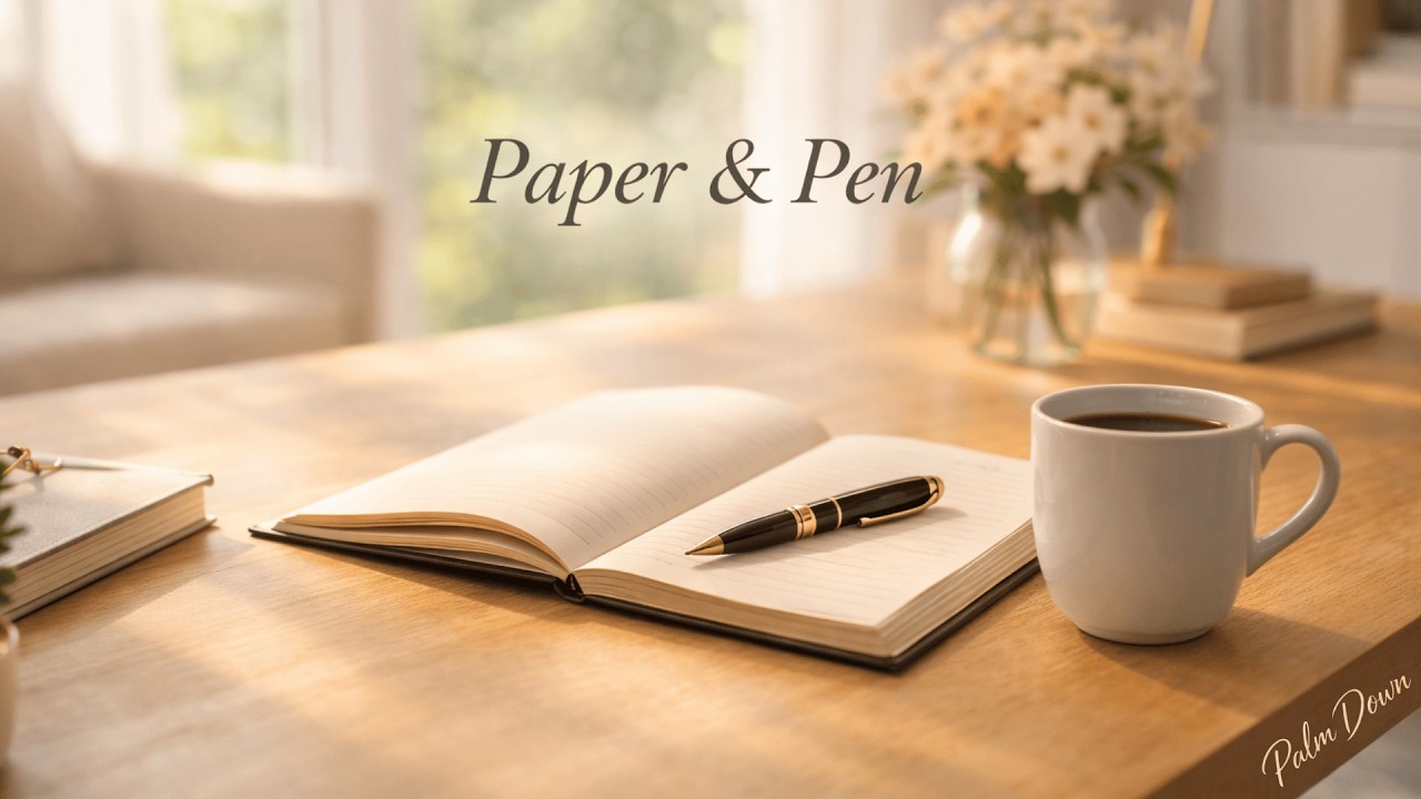 Palm Down - Paper & Pen