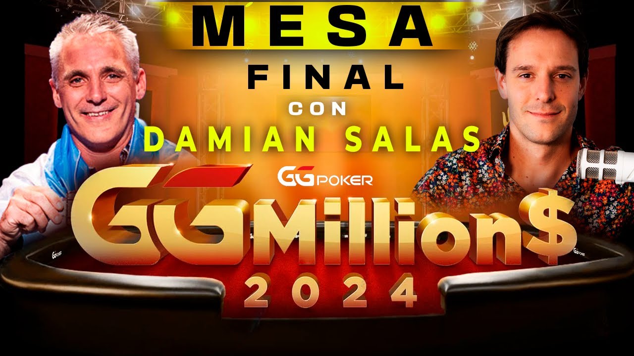 MESA FINAL GGMillion$ 10,300$ con Damian Salas (Cartas Vistas) 20/02/24