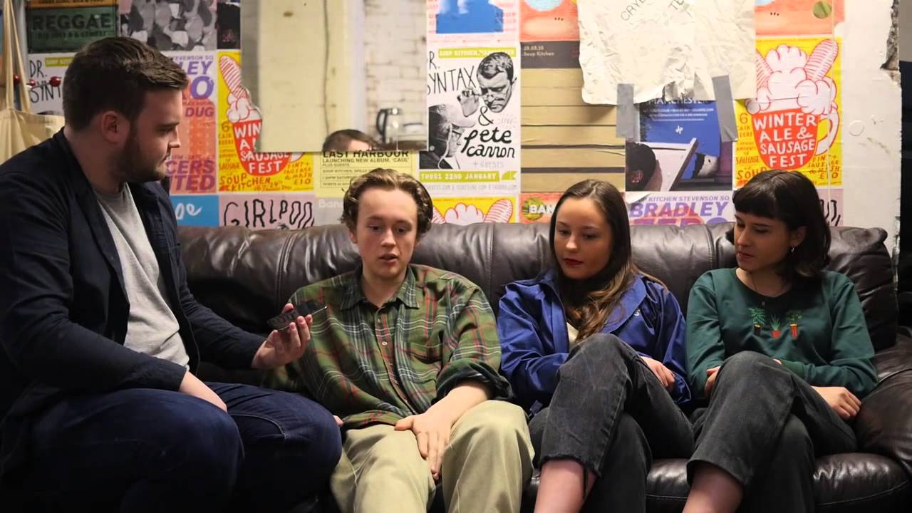Joe McGrath with The Orielles
