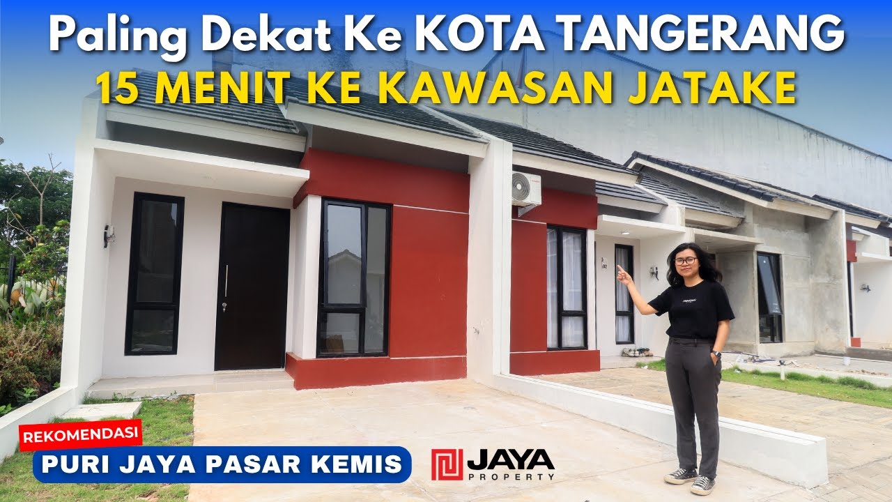 Rumah di Pasar Kemis Tangerang Angsuran 2 Jutaan Bebas Banjir Tanpa DP - Puri Jaya Pasar Kemis