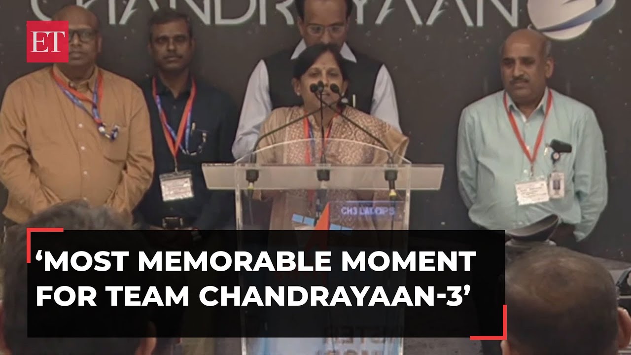 Most memorable moment for team Chandrayaan-3: Kalpana K, Deputy Project Director, Moon Mission