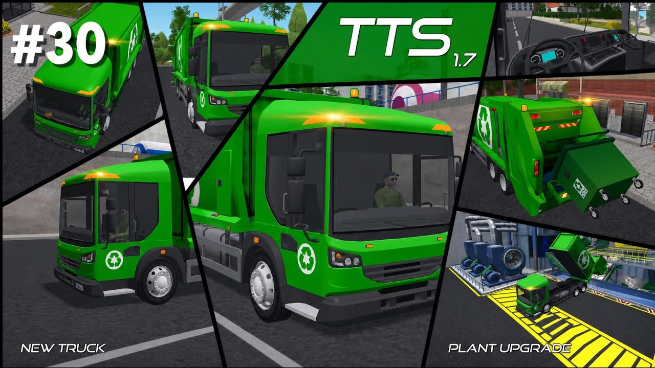 DAY 30 JADI SUPIR TRUCK SAMPAH - Trash Truck Simulator