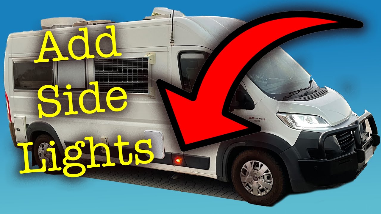 LED Side Light Installation for your Van #VanBuild