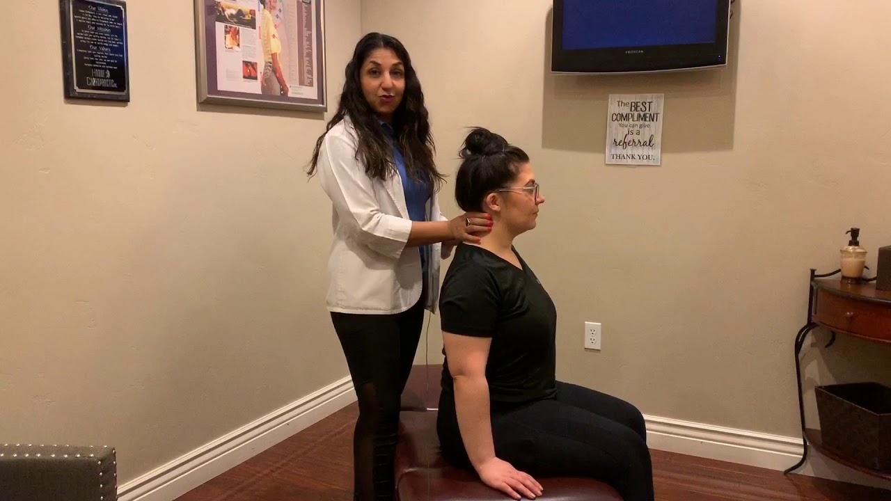 Helping your patient with SEATED cervical adjusting