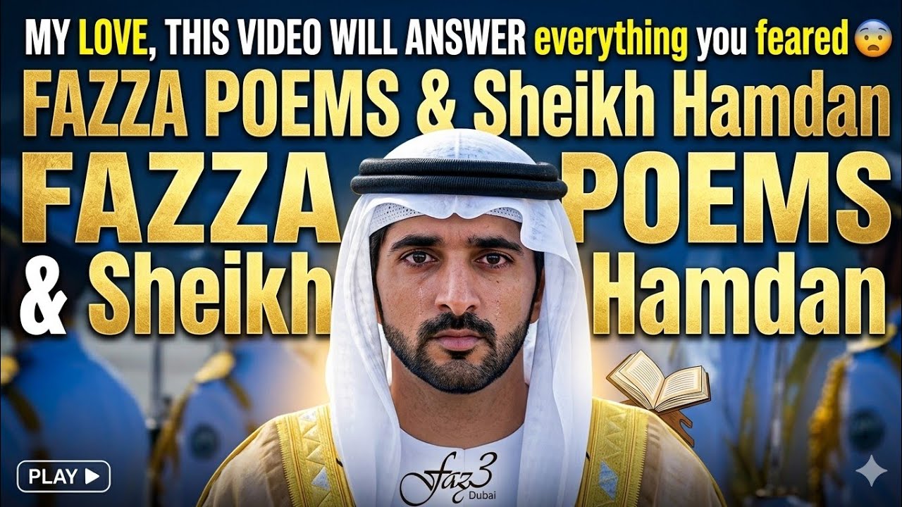 My Love This Video Will Answer Everything You Feared 😨| Fazza Poems | Sheikh Hamdan | faz3 Dubai 