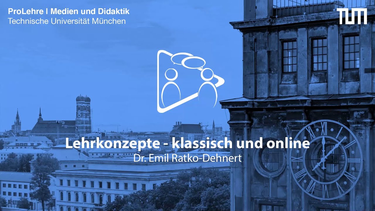 Lehrkonzepte - klassisch und online