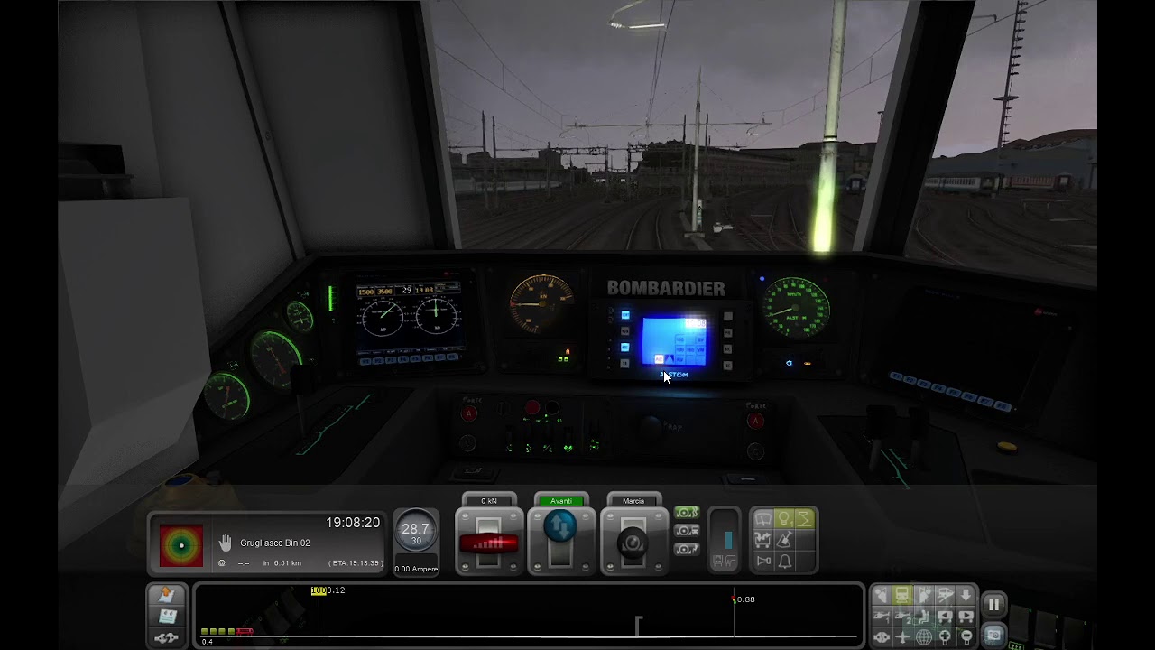 e464 429 Train Simulator 2021 Quick Drive Torino Grugliasco