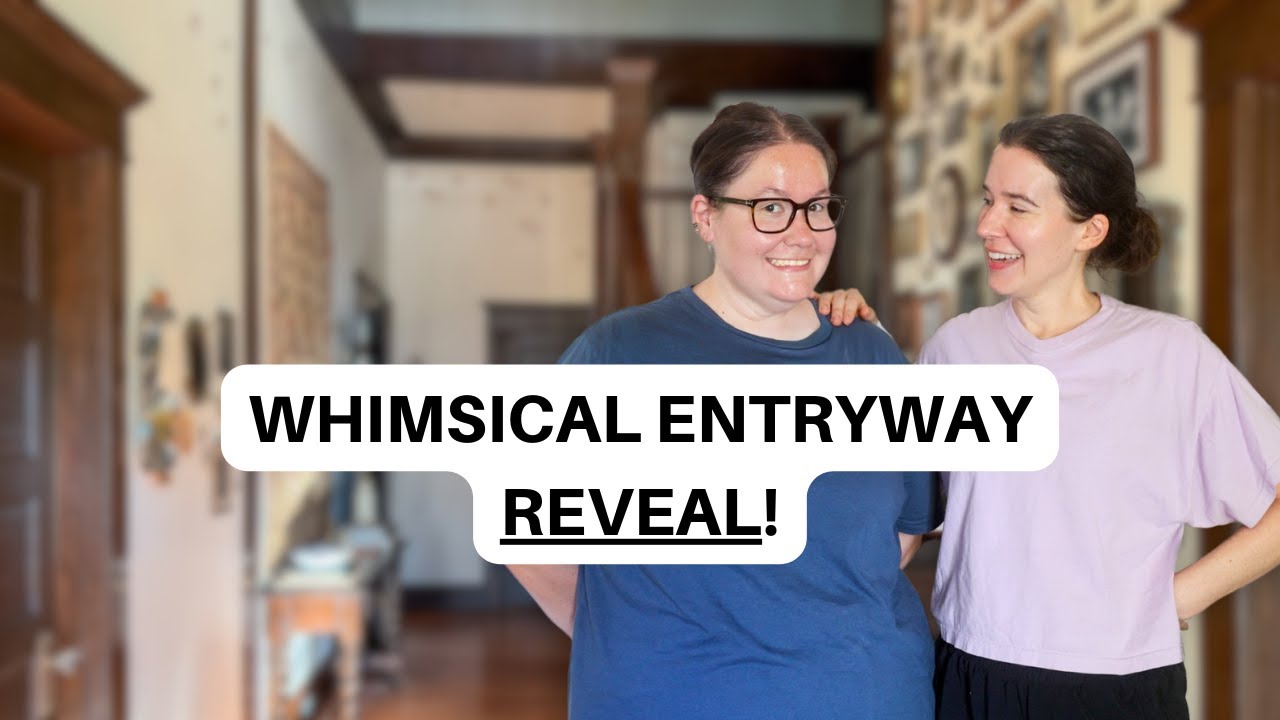ENTRYWAY MAKEOVER REVEAL | Reno Sisters
