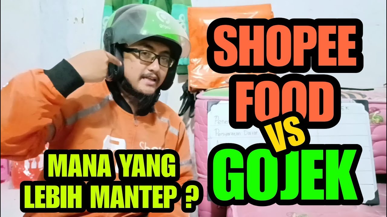 GOJEK VS SHOPEE FOOD || Perbandingan Akun OJOL Mana Yang Lebih Mantep ?