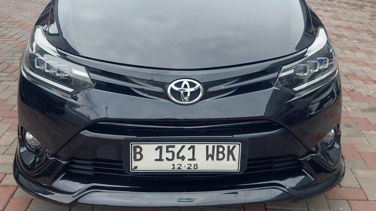 VIOS LIMO 2015 LOW KM (BUKAN BEKAS TAKSI) UPGRADE FULL BLACK TRD GANTENG ABISSS