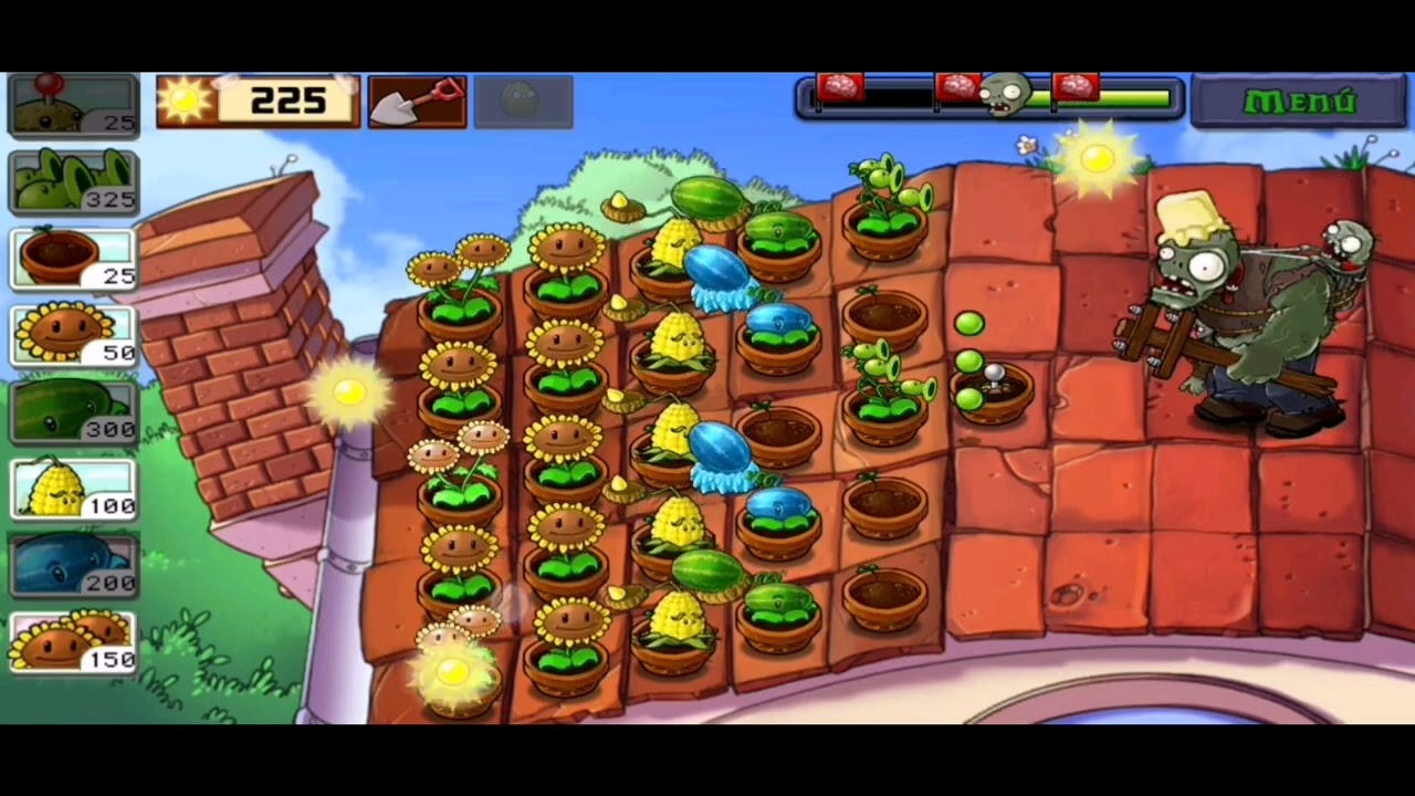 ¿CÓMO pasar PLANTAS VS ZOMBIES nivel #8 Tejado (aventura 2)? ¡¡Ay nooo, ZOMBISTEINNN!! 😩😨