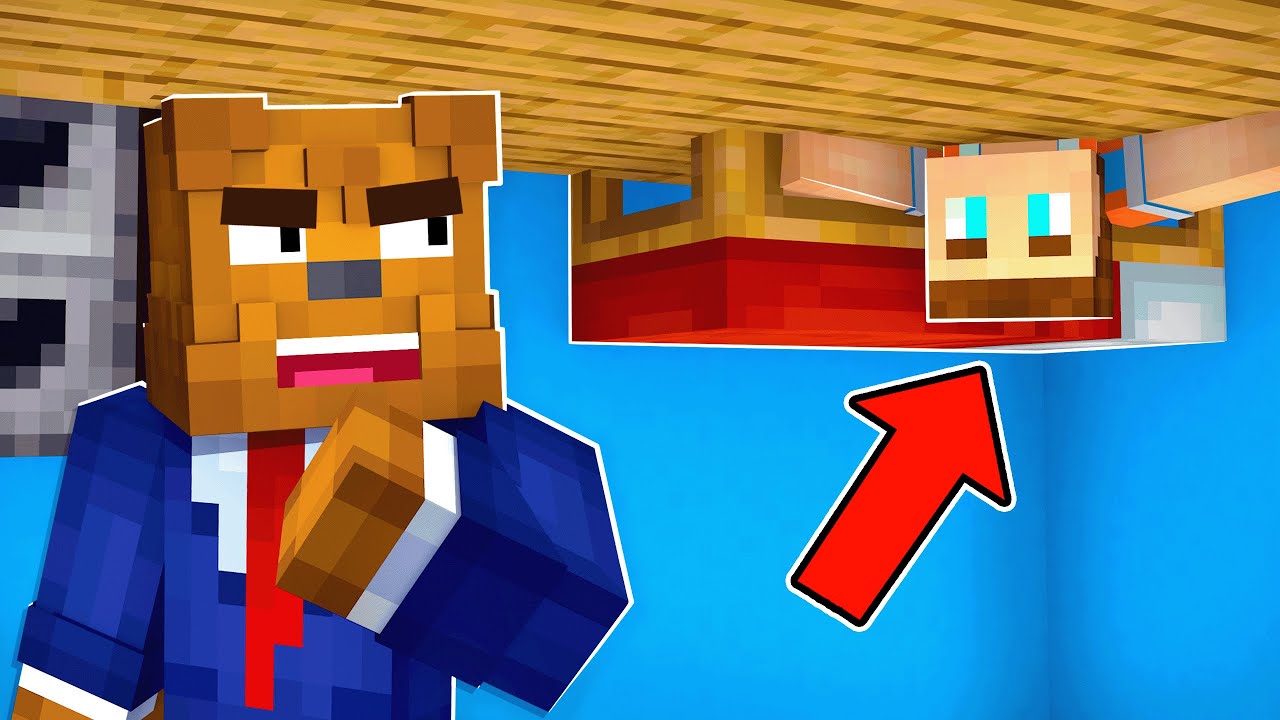 Extreme Gravity Hide And Seek In Minecraft