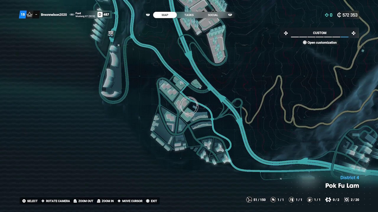 Playing test drives.