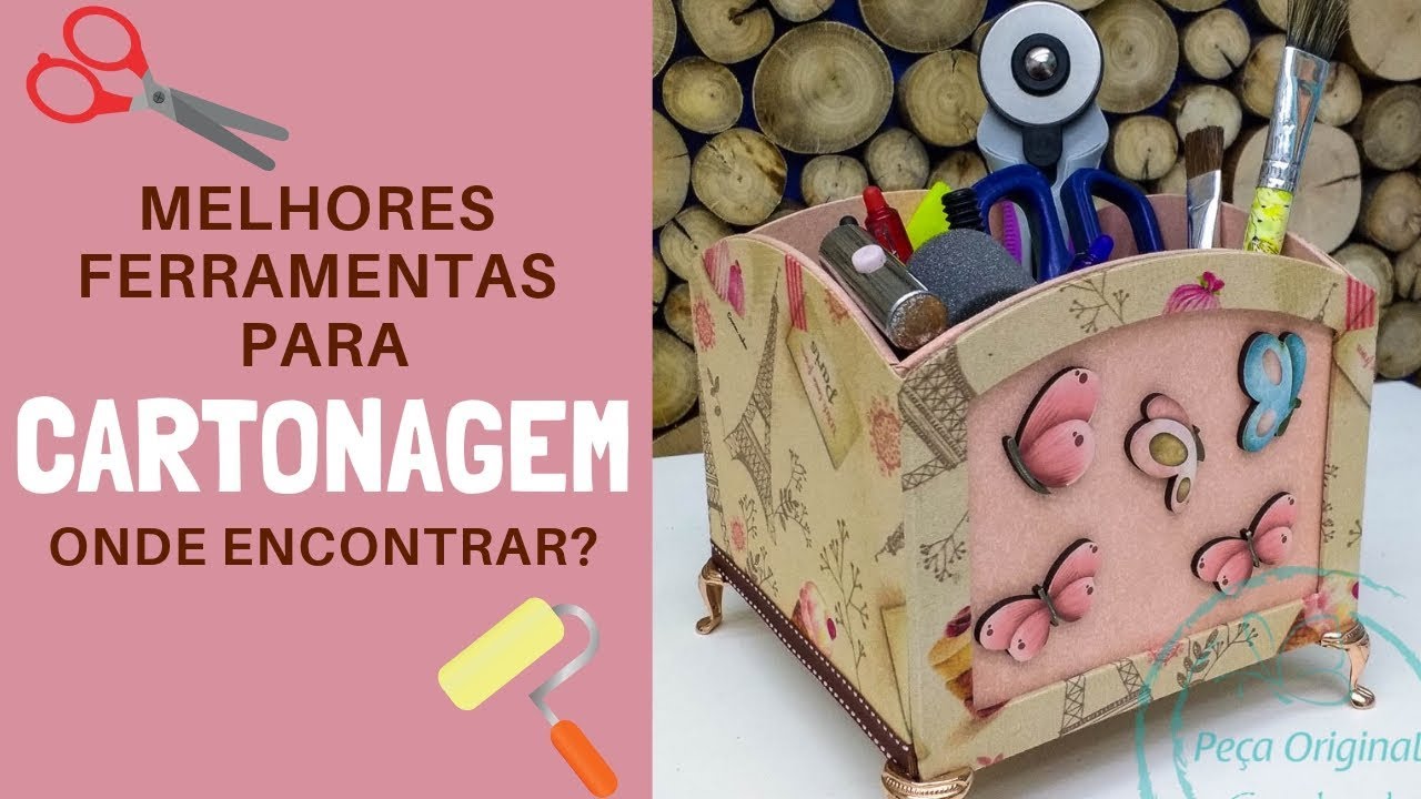 Ferramentas para Cartonagem | Heloisa Gimenes - Sem Igual Artesanato