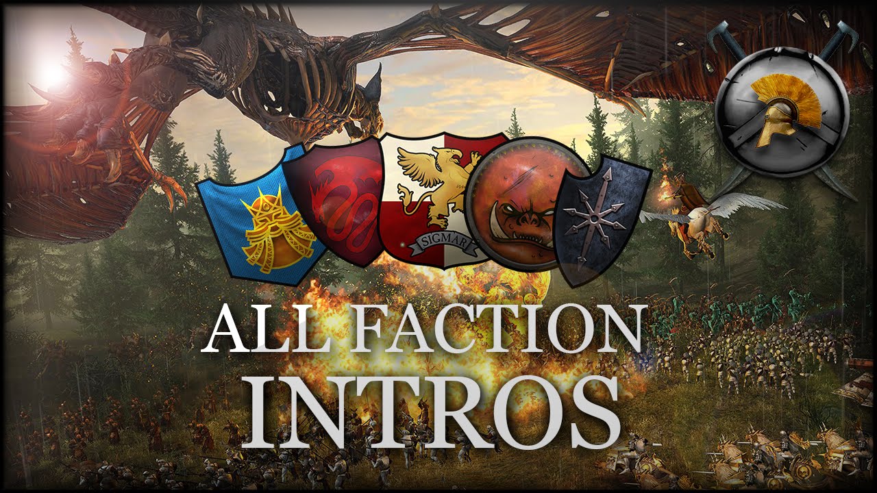 ALL 5 FACTION INTRO VIDEOS! - Total War: WARHAMMER (Campaign Cinematics)