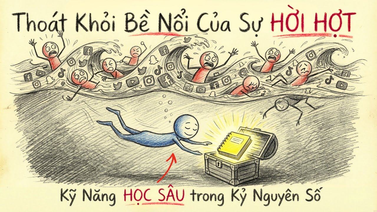Nghệ thuật TỰ HỌC giữa đại dương thông tin Bùng Nổ | Tâm Lý Học Hành Vi.