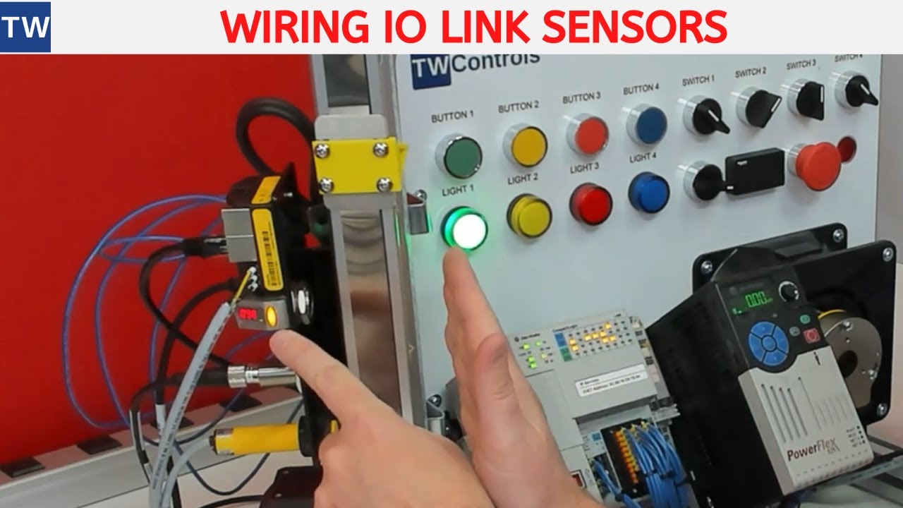 Wiring IO Link and Standard M12 Sensors to an IO Link FEN20 Module