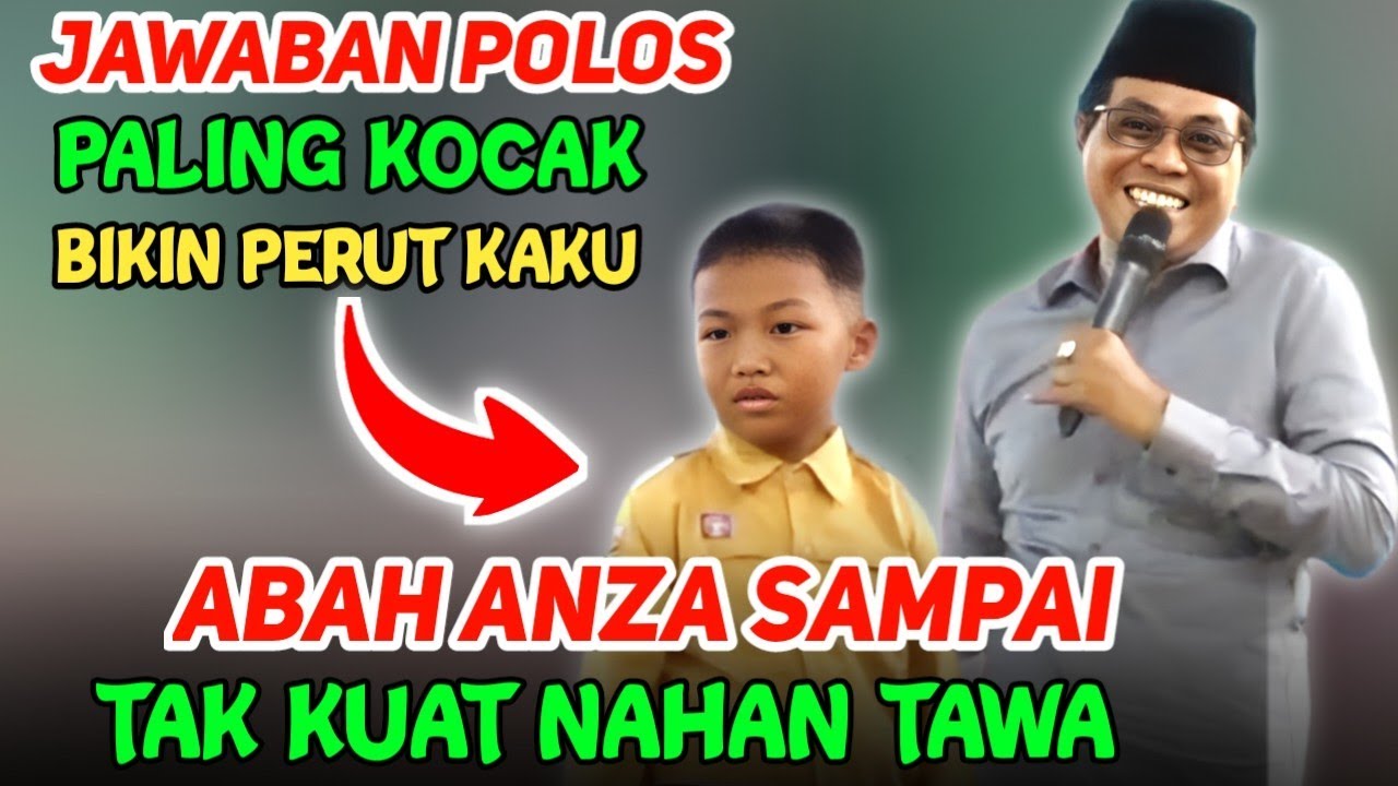 🔴 JAWABAN POLOS BIKIN ABAH ANZA TAK KUAT NAHAN PENGAJIAN KH. ANWAR ZAHID TERBARU 
