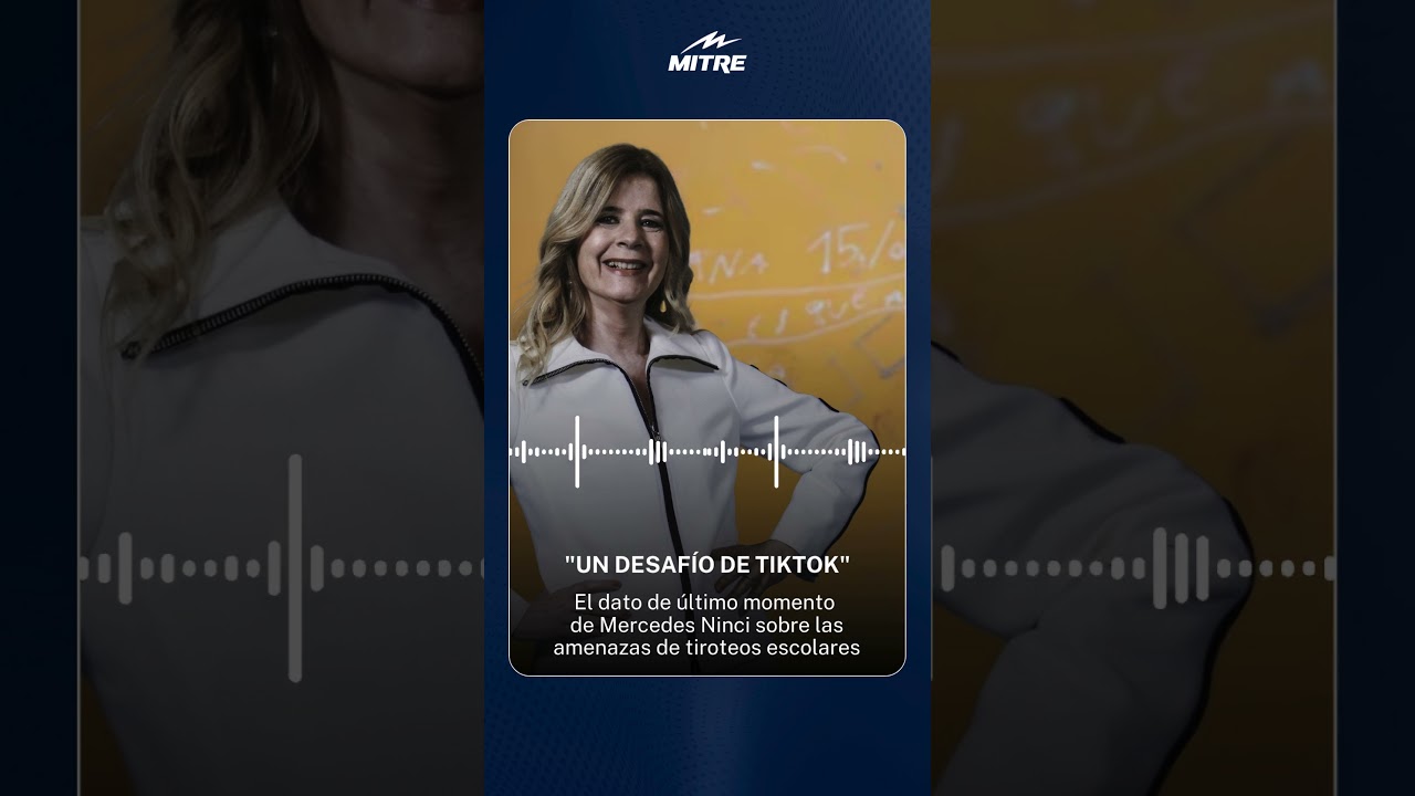 El dato de &uacute;ltimo momento de Mercedes Ninci sobre las amenazas de tiroteos escolares