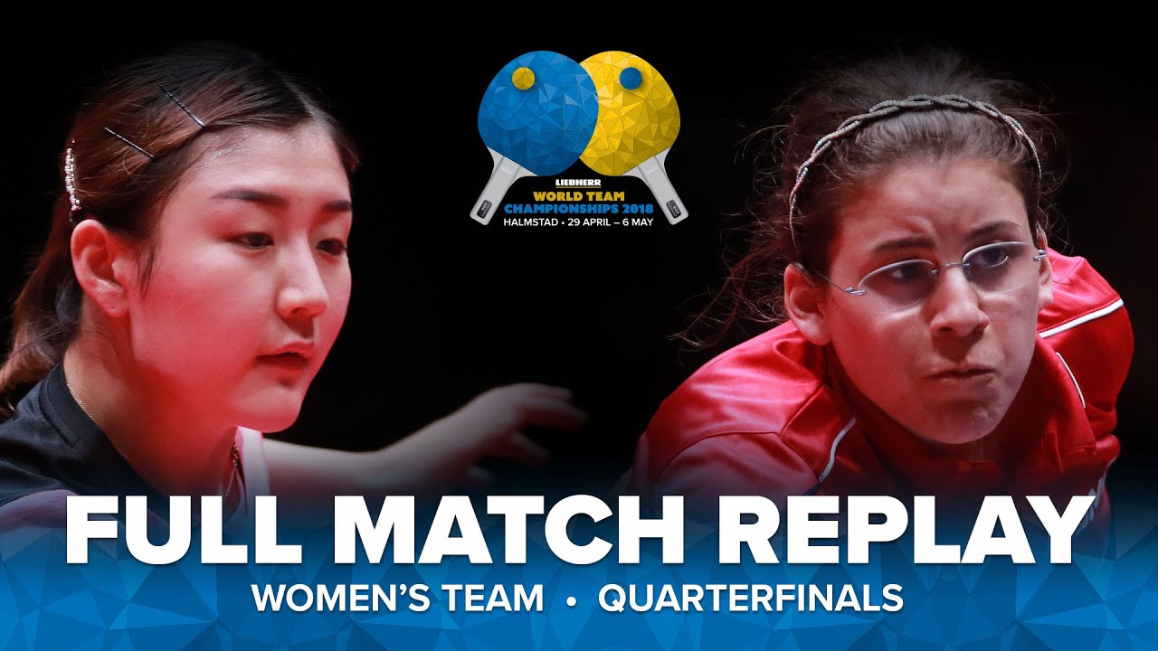 FULL MATCH | CHEN Meng (CHN) vs SOLJA Amelie (AUT) | WT QF | #ITTFWorlds2018