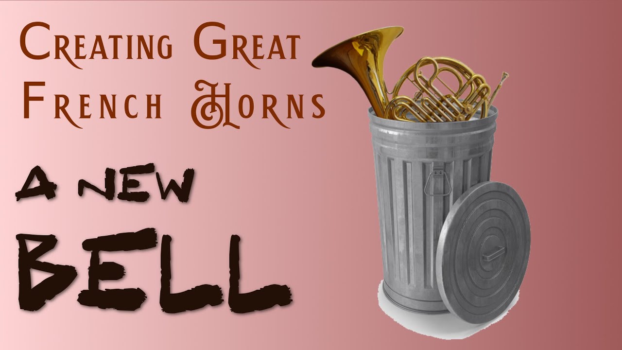 Creating Great Horns..from JUNK! Attaching the bell, part 4