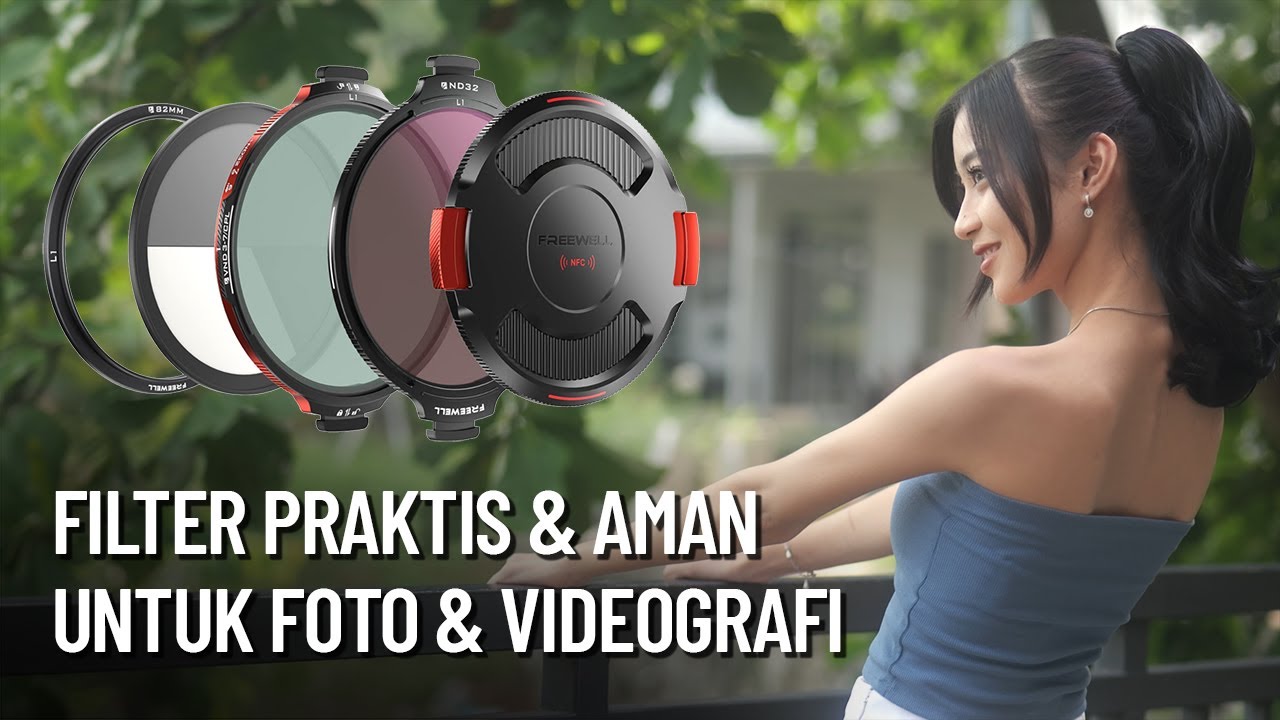 Filter Freewell - Praktis & Aman buat Foto & Video - CPL, VND dan Snow Mist