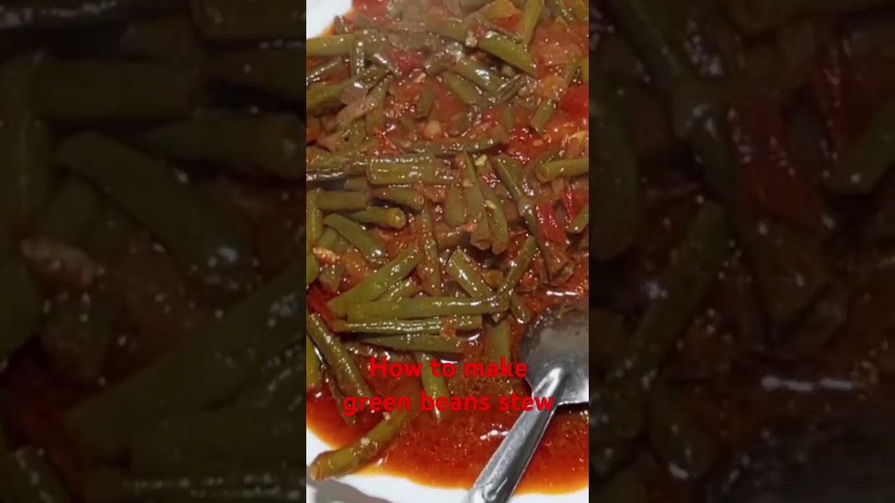 how to cook french beans 🫛 vegan stew