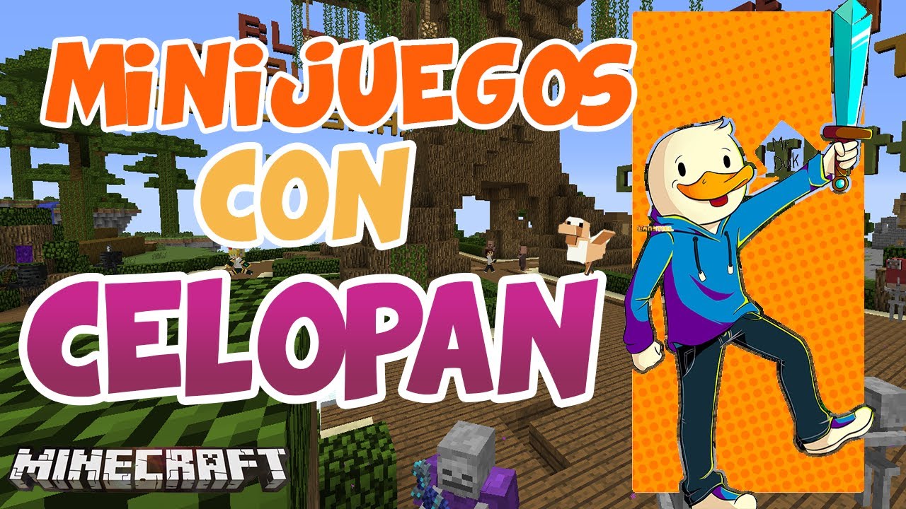 MINECRAFT: MINIJUEGOS MINEPLEX CON CELOPAN