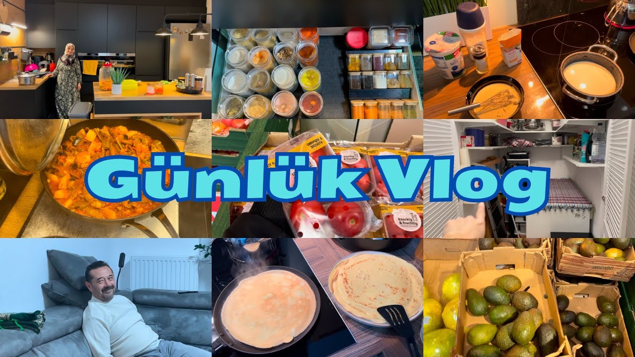 Annemin Evinde Yenilikler | Neler Hazırlamış? | Kiler ve Mutfak Düzeni | Neler Almış? | Günlük Vlog