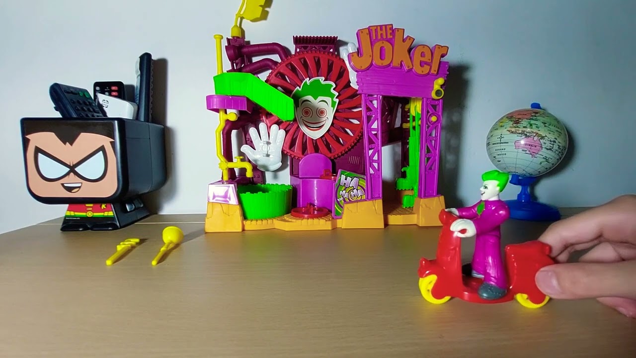 Fábrica de risos do Coringa de imaginext 🏭 🤣 🤡 ( parte 1).