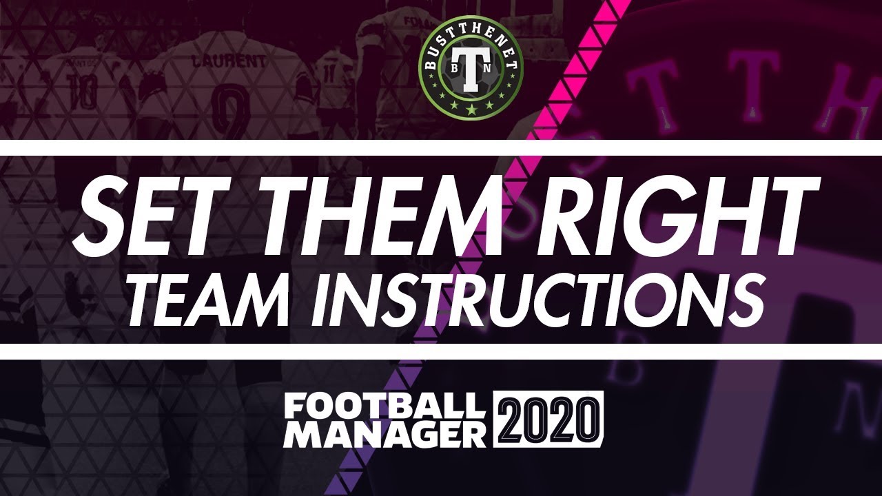 Как использовать командные инструкции в Football Manager 2020