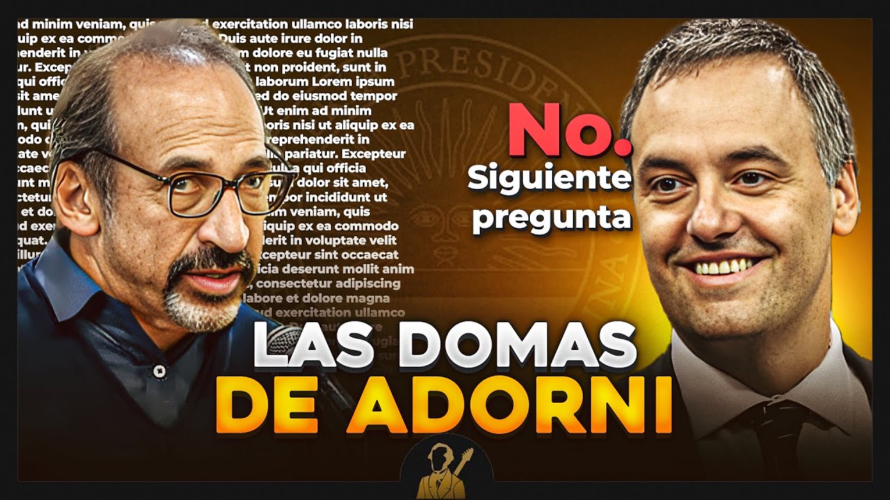 Las Mejores Domadas de Adorni a Fabián Waldman y otros Periodistas