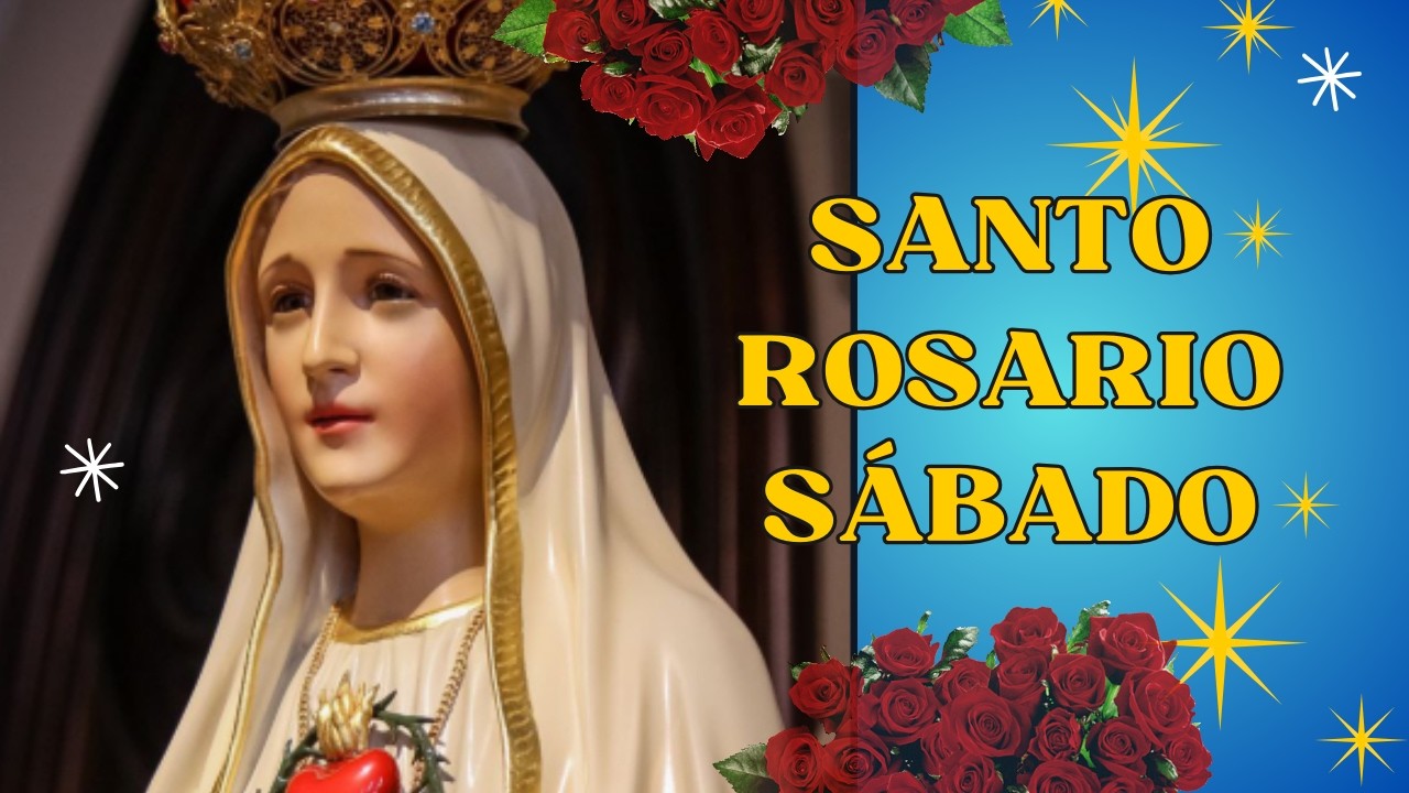 RECEMOS HOY SABADO DIA DEDICADO A NUESTRA SEÑORA EL SANTO ROSARIO
