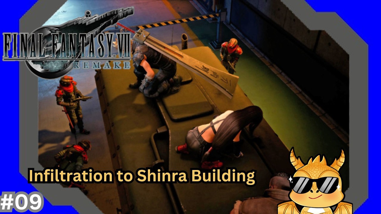 [V] [EN/ID 🔴LIVE 18-MAR-2026] Final Fantasy VII Remake (PS5) Part 9 Infiltration To Shinra Building