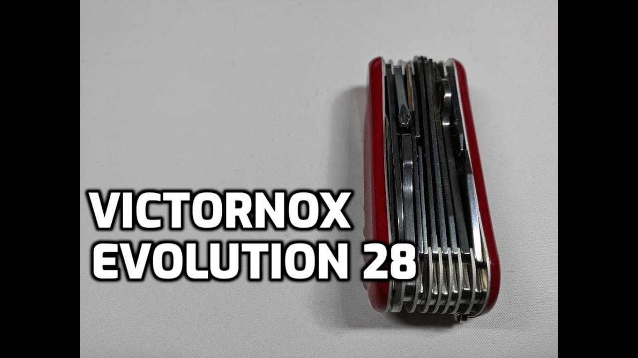 Victorinox Evolution 28 Swiss Army Knife Unboxing and Review