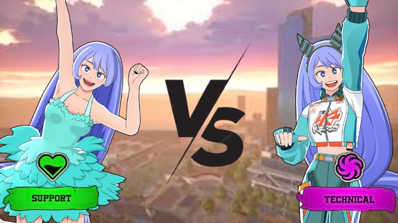 Support Nijire vs Technical Nijire 🔥 Which One Is Better? | My Hero Ultra Rumble