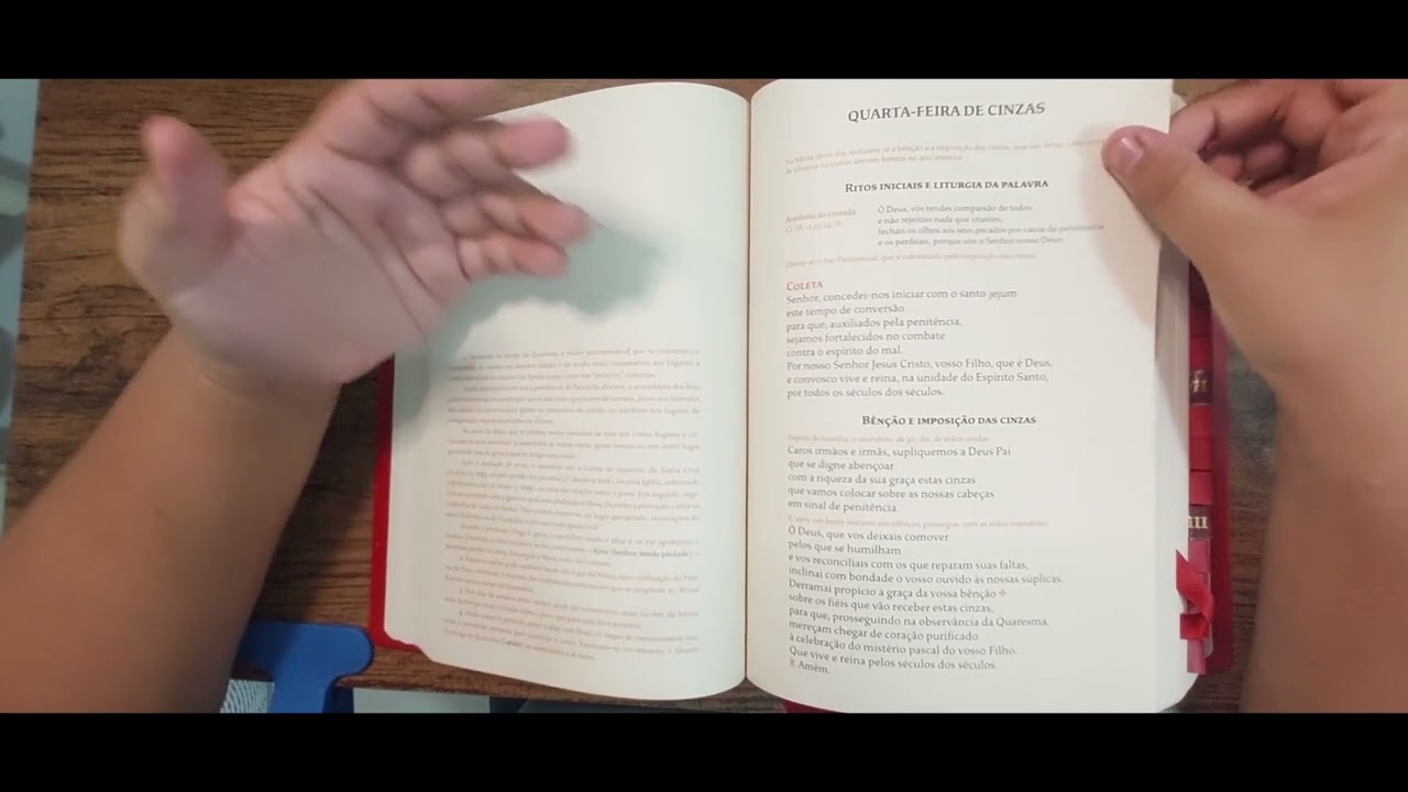 Formação sobre o Missal Romano 3ª edição - Parte 2 - Próprio do Tempo - Tempo da Quaresma
