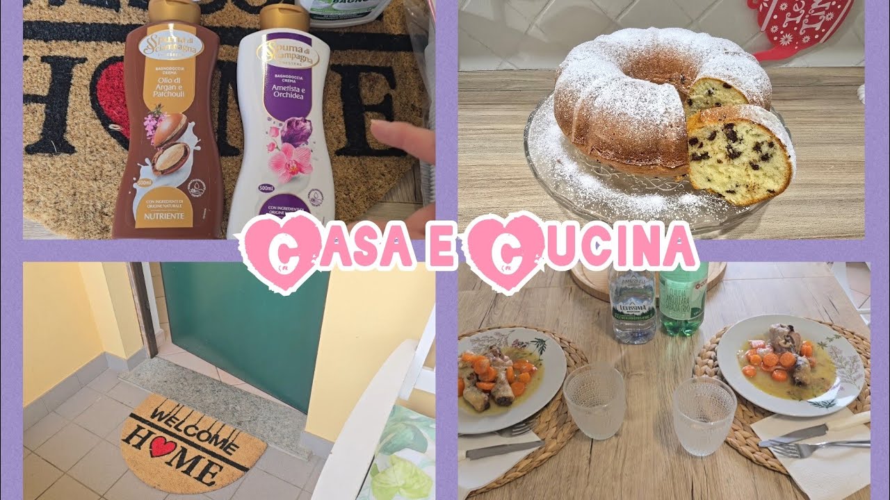 Manca poco al nuovo percorso🥰/Acquisti da risparmio casa/ciambellone yogurt e cioccolato