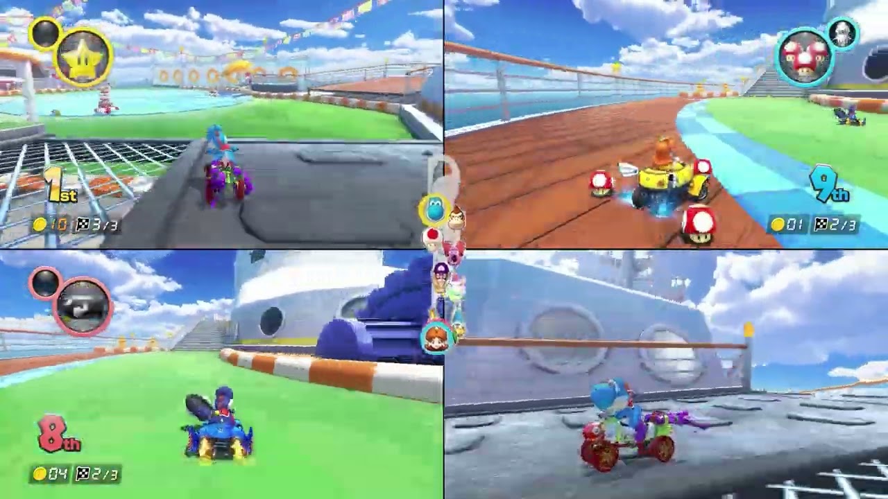 Mario Kart 8 Deluxe - 150cc Feather Cup (3 Players)