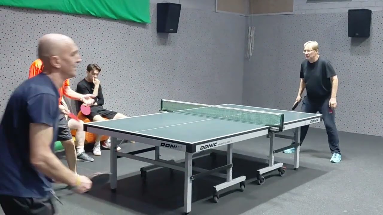 Игра  в настольный теннис двух сильнейших ЛЕГЕНД нашего клуба! Херсон 29.01.2026!