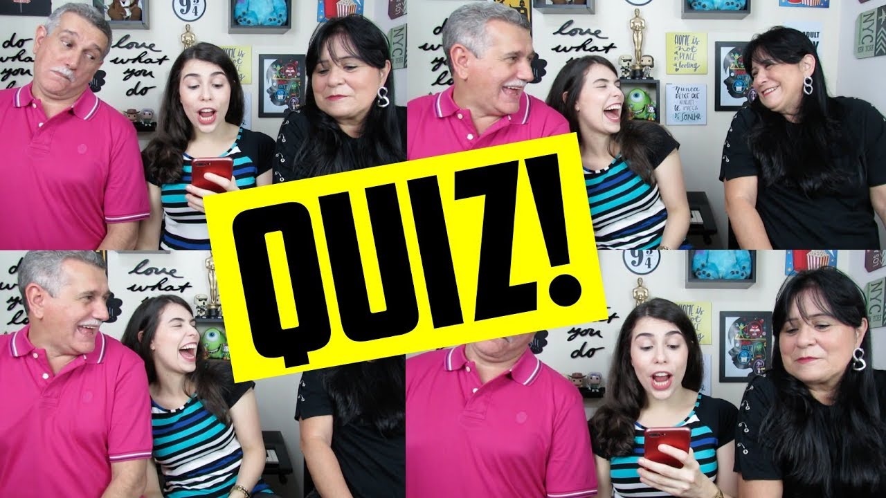 MEUS PAIS SABEM TUDO DE DISNEY? | QUIZ!