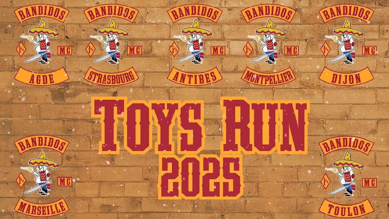 TOY RUN 2025 - BANDIDOS MC FRANCE