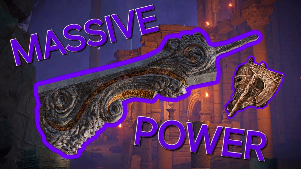 Ruins Greatsword Has S Strength Scaling