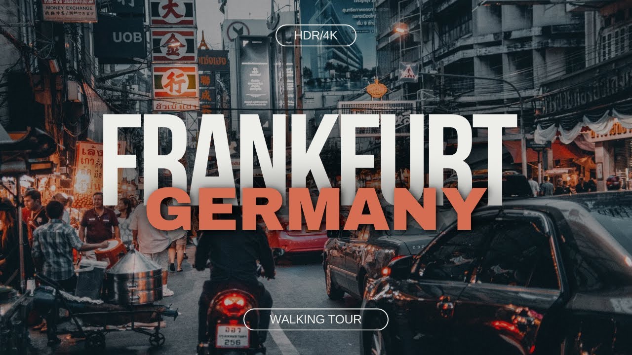 Walking Tour, Frankfurt am Main (4K) #citywalk#travelvlog#trip
