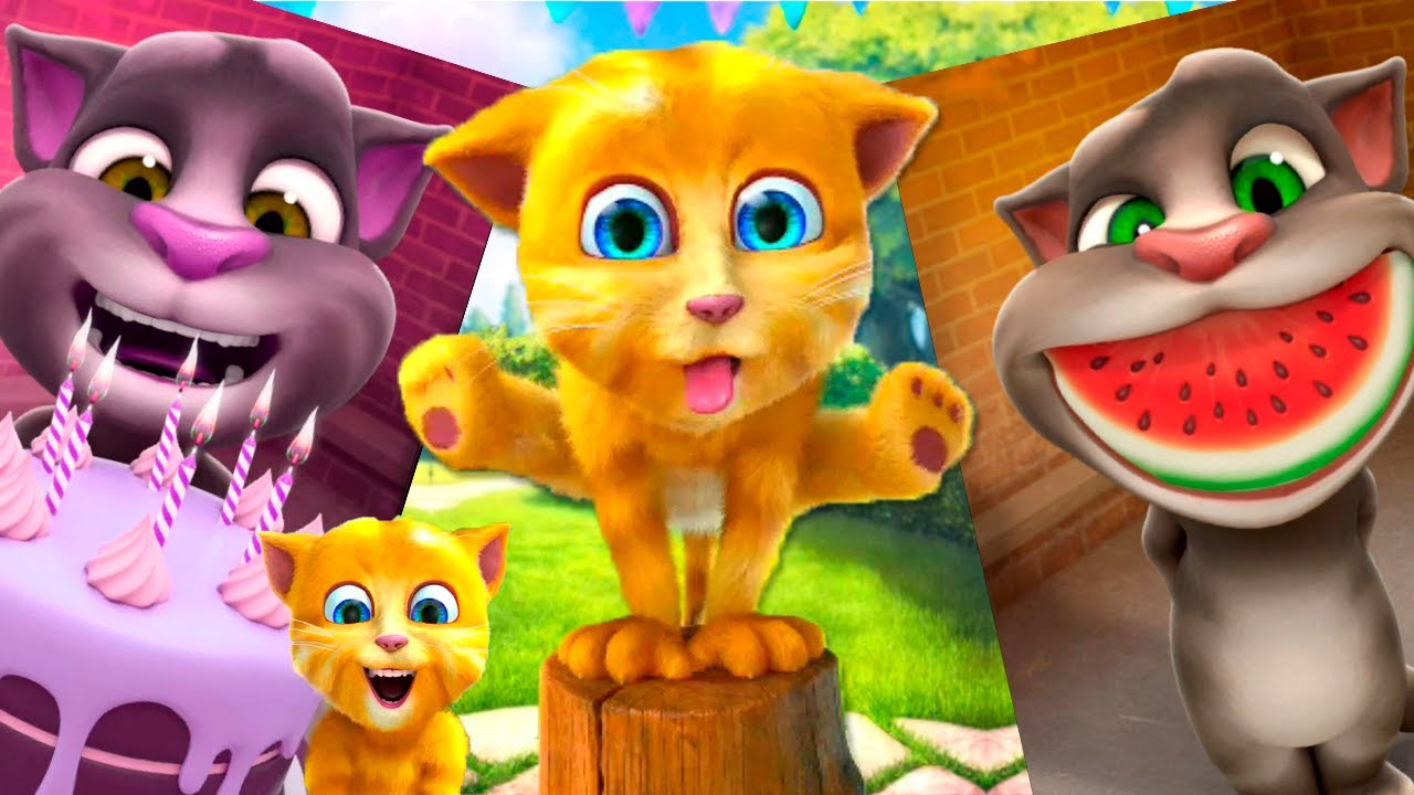 My Talking Tom Funny Movement Colors Gameplay Mobile 🐱 @TalTomTik