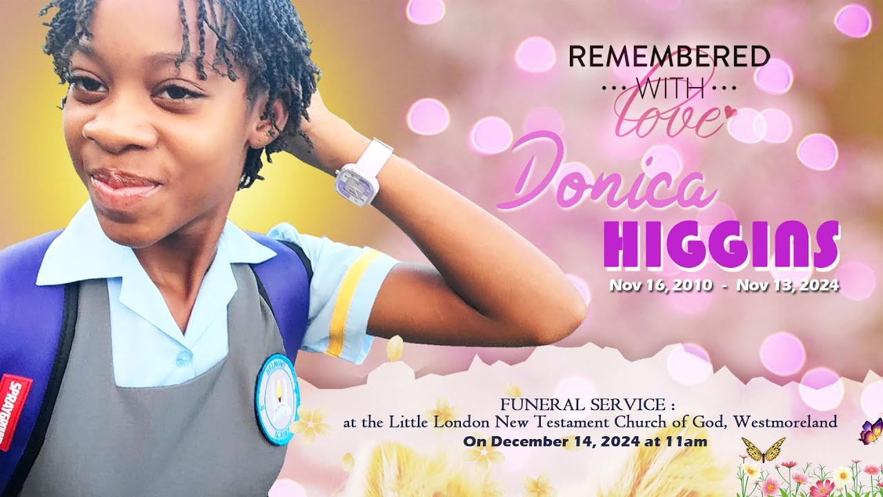 Funeral Service For Donica Higgins