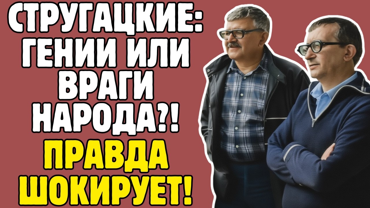 СТРУГАЦКИЕ - братья-писатели СССР: КГБ ВСКРЫВАЛО письма, слежка 20 лет, рукописи ЖГЛИ