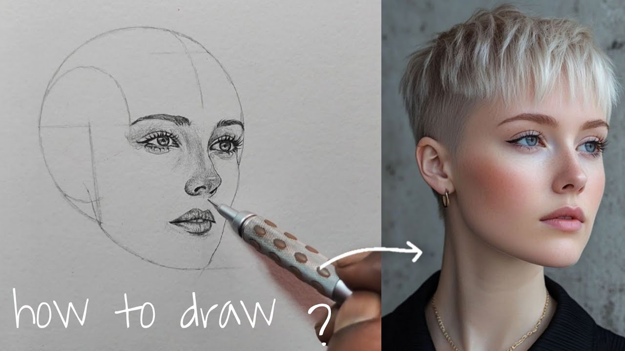 Foundations of Portrait Drawing: The Loomis Method Explained